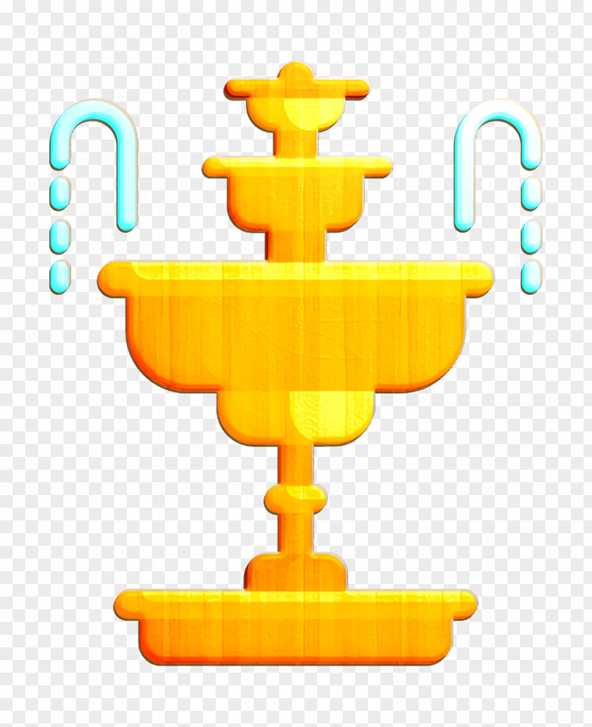 City Icon Fountain PNG
