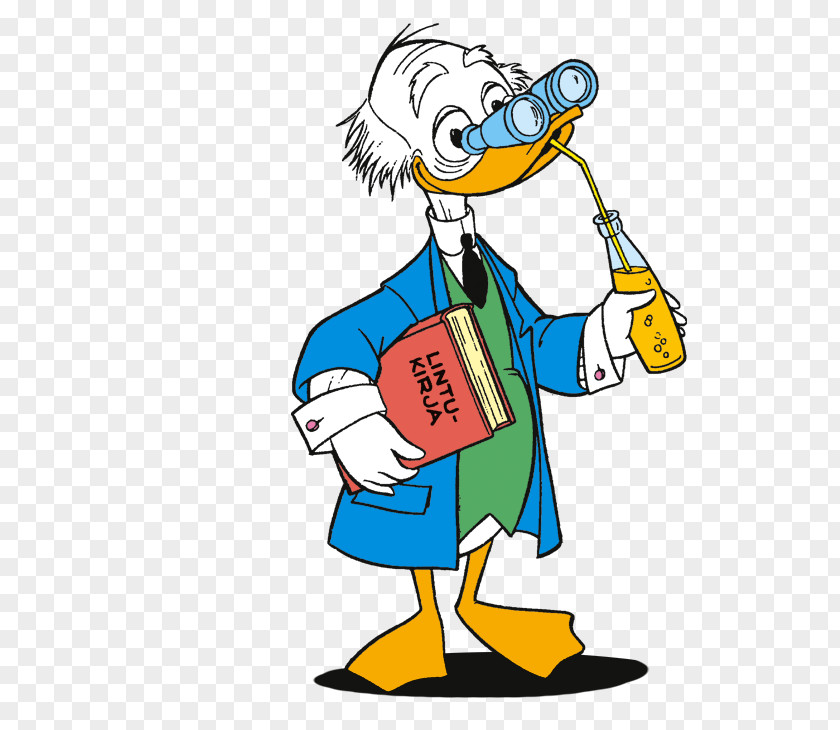 Donald Duck Ludwig Von Drake Domestic Cartoon Clip Art PNG