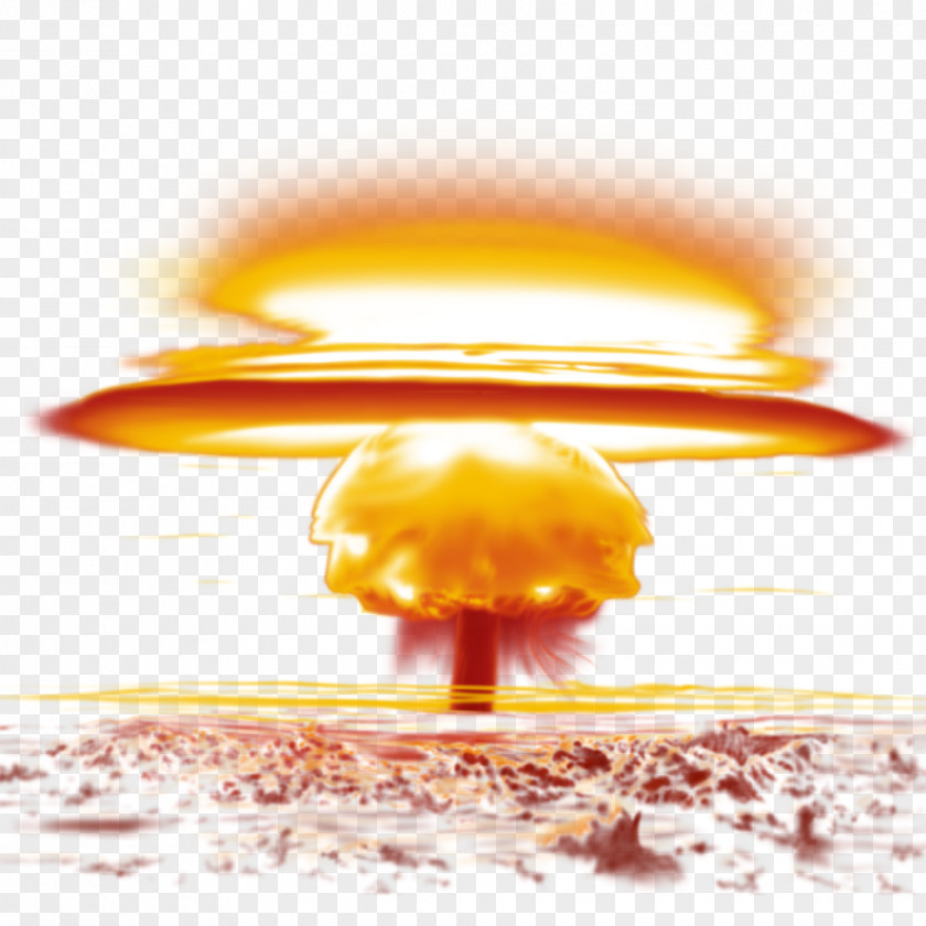 Explosion Nuclear Weapon Image PNG
