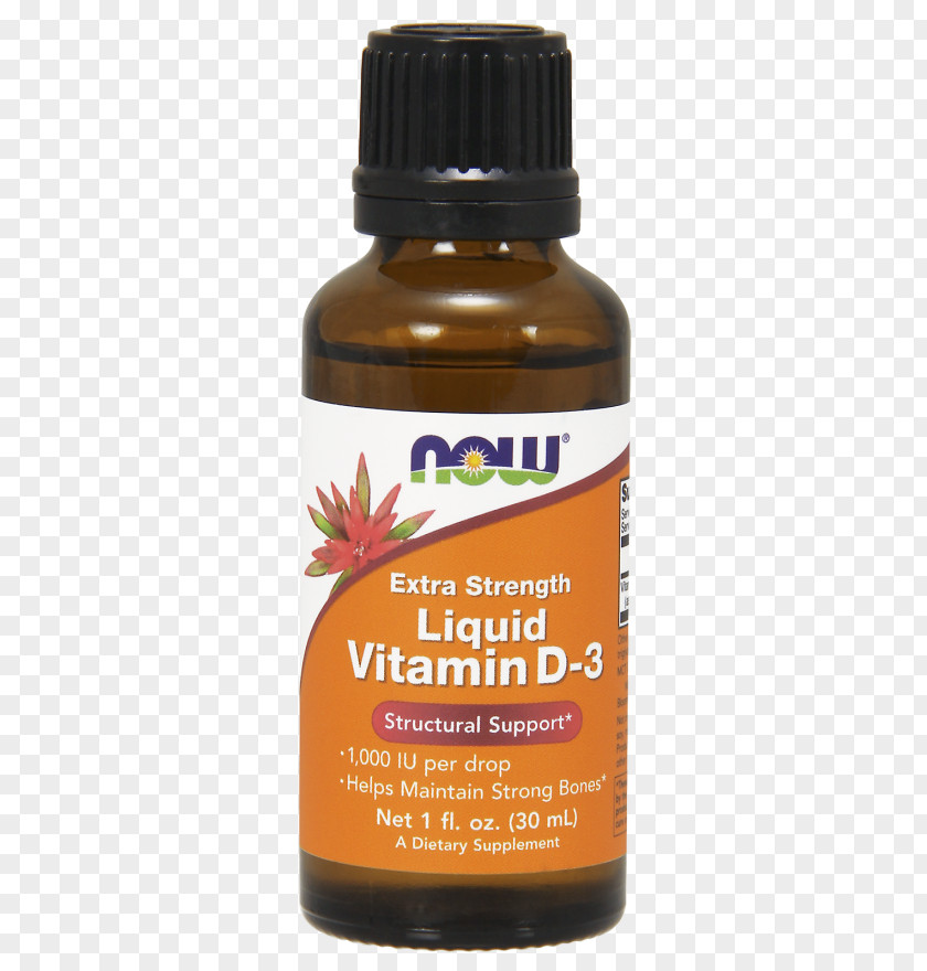 Liquid Vitamin E Capsules NOW Foods D3 Extra Strength Cholecalciferol International Unit PNG