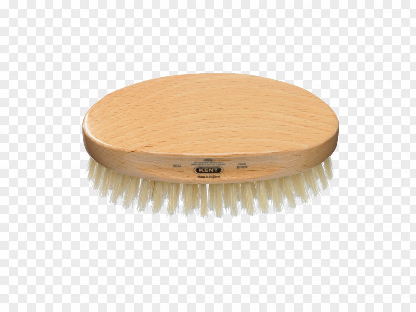 White Brush Comb Bristle Hairbrush PNG