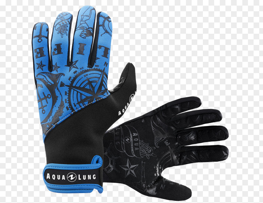 Aqua Underwater Diving Scuba Glove Set Wetsuit PNG