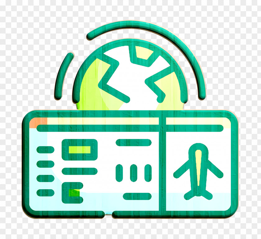 Boarding Pass Icon Travel PNG