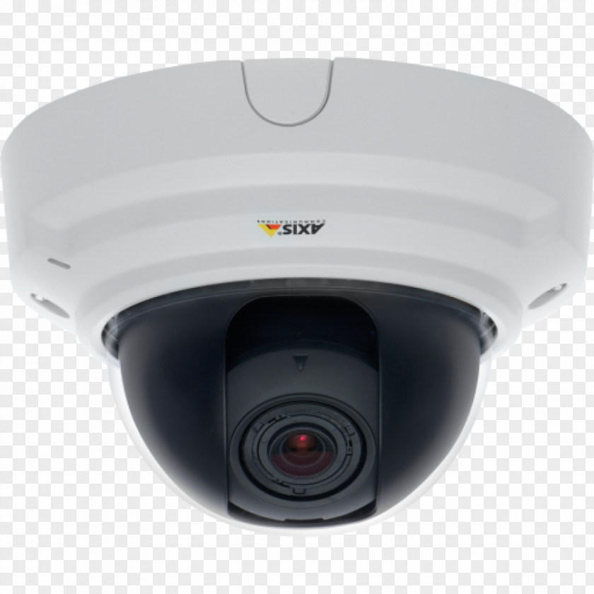 Dome IP Camera Axis Communications Video Cameras Closed-circuit Television PNG