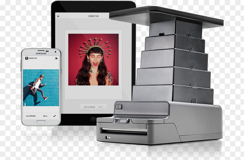 Monstera Photo Printer Output Device Gadget Polaroid Originals PNG