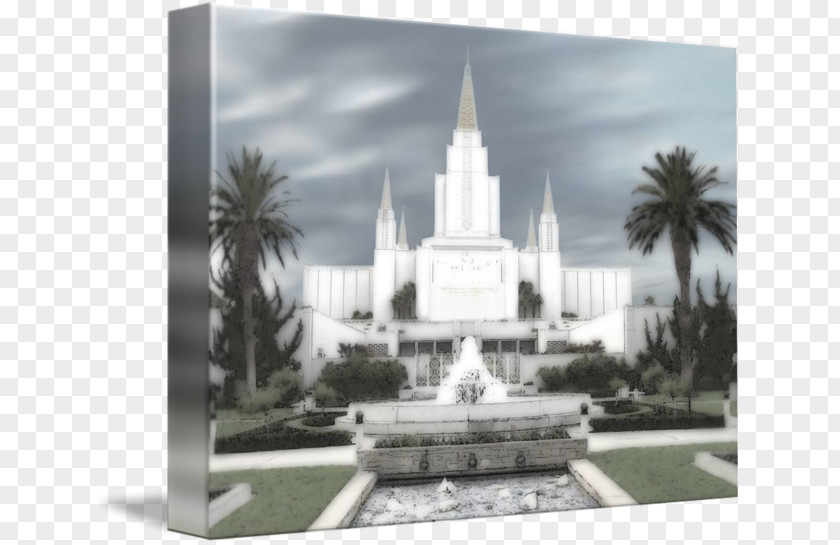 Temple Drawing Pictures Oakland California Gallery Wrap Canvas Art Tourist Attraction PNG
