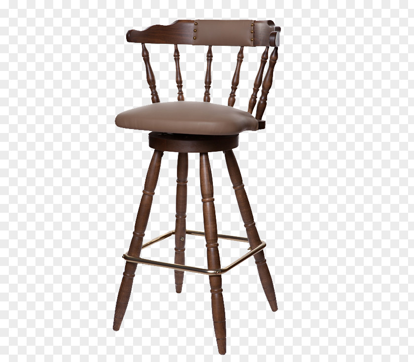 Timber Battens Seating Top View Bar Stool Upholstery Seat Sable Faux Leather (D8492) PNG
