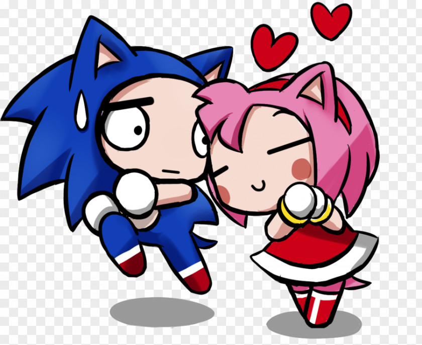 Chasing Love Amy Rose Sonic The Hedgehog DeviantArt PNG