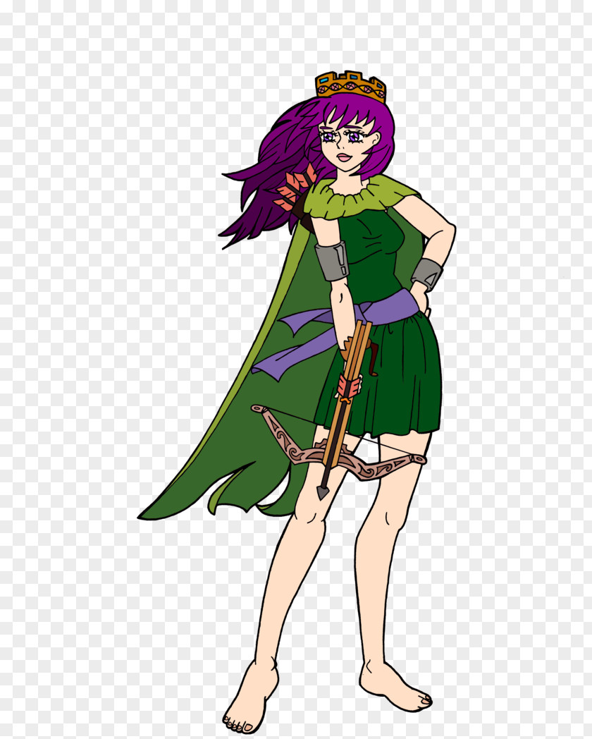 Clash Of Clans ARCHER QUEEN Drawing Fan Art Royale PNG