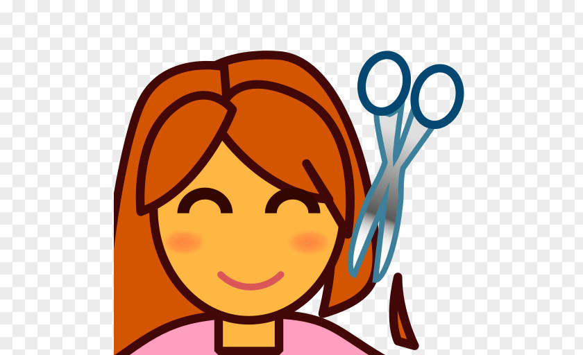 Emoji Comb Hairstyle SMS PNG