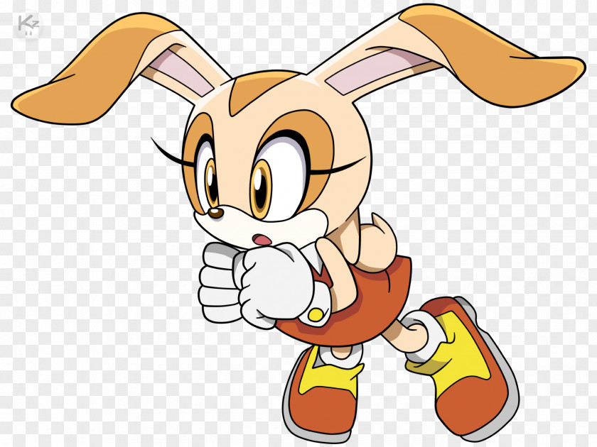 Rabbit In The Sky Cream Sonic Advance 2 3 Amy Rose Vanilla PNG