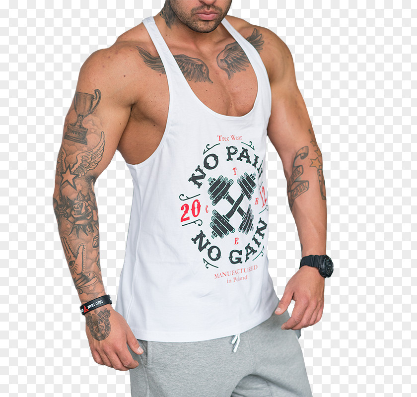 T-shirt Trec Nutrition Stringer Top Clothing PNG