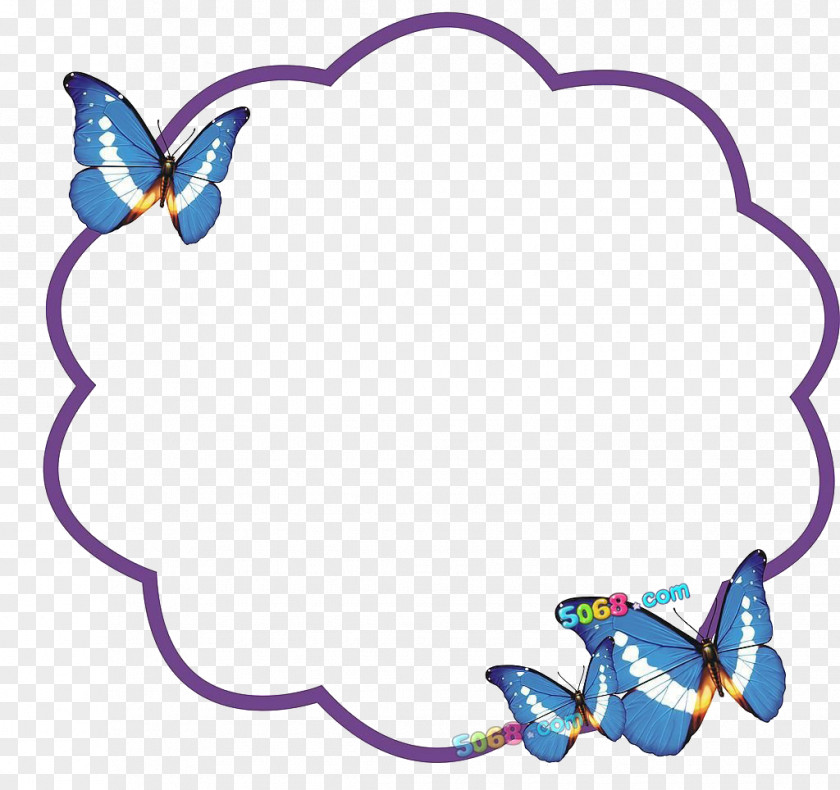 Butterfly Border Pupa Clip Art PNG