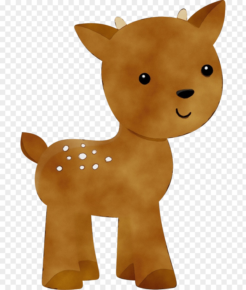 Fawn Stuffed Toy Animal Figure PNG