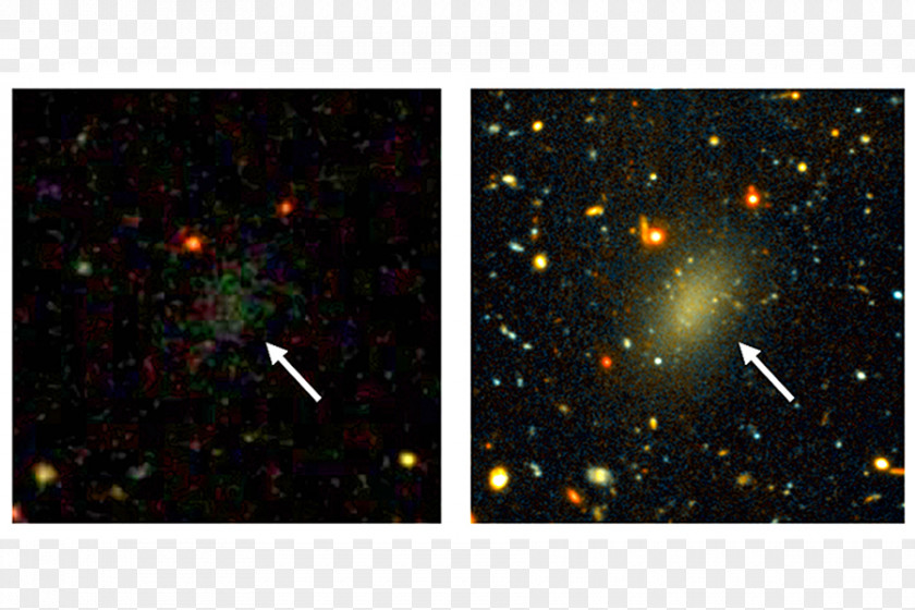 Galaxy Dragonfly 44 Dark Matter Milky Way PNG