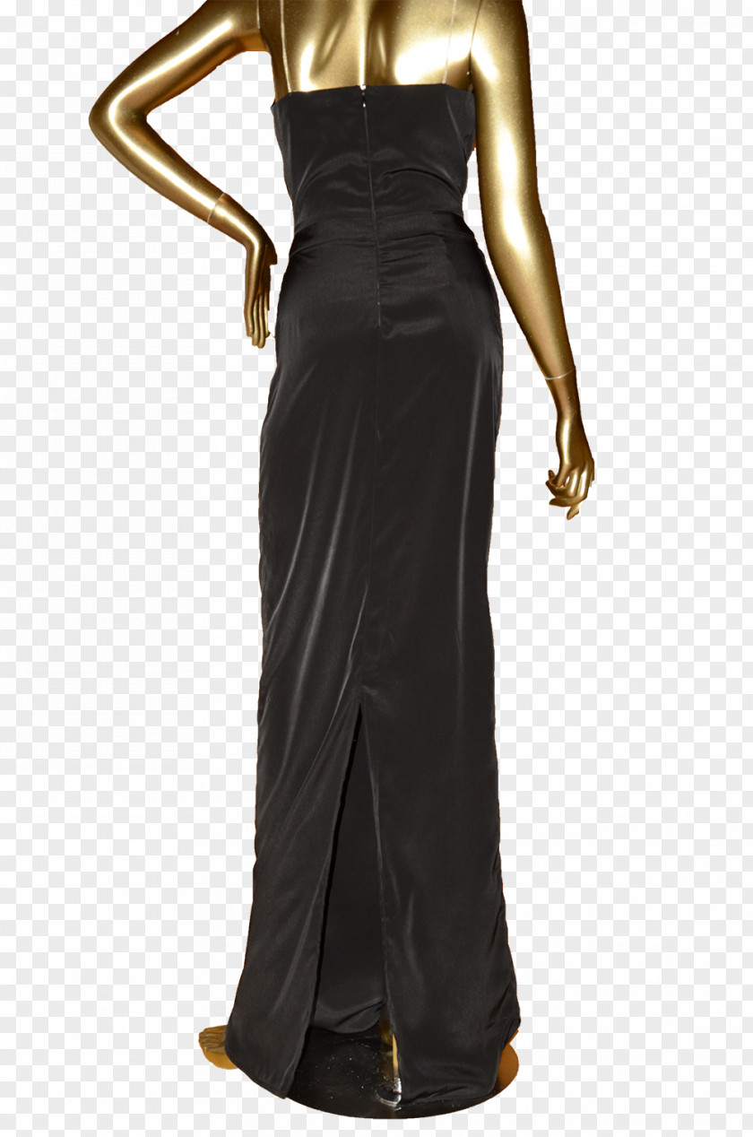 Goddess Dress Jean Shoulder Satin Gown PNG