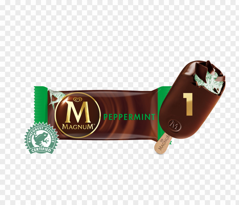 Pepermint Chocolate Ice Cream Mars Magnum PNG