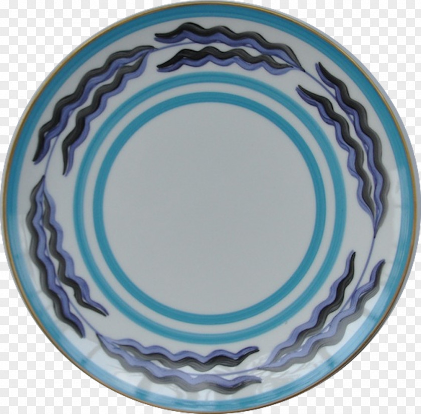 Plate Platter Blue And White Pottery Tableware Porcelain PNG