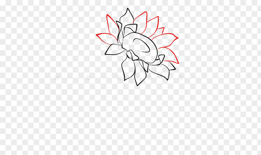 Sunflower Draw Floral Design /m/02csf Drawing Line Art Petal PNG