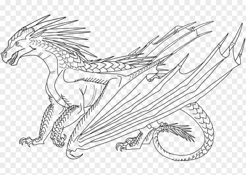 Wings Of Fire: The Dark Secret Dragon PNG