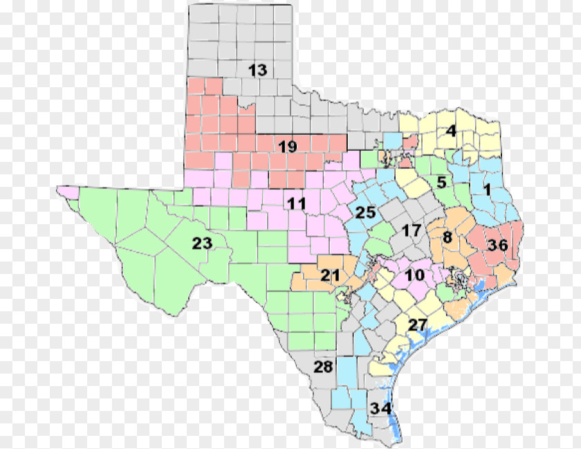 Map Texas House Of Representatives Redistricting Legislature PNG