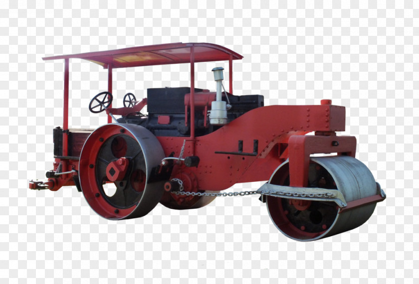Tractor Machine Road Roller Motor Vehicle PNG