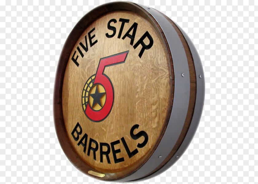 Vote App 5 Star Barrel Brand Font Carving PNG