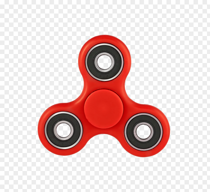 Fidget Spinner Fidgeting Red Anxiety Toy PNG