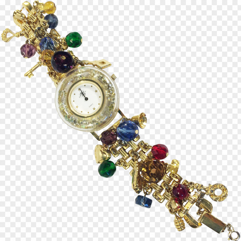 Jewellery Turquoise Charm Bracelet Watch Strap PNG