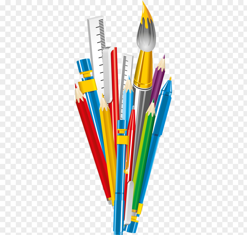 Landscape Apge With Pen School Supplies Education Clip Art PNG