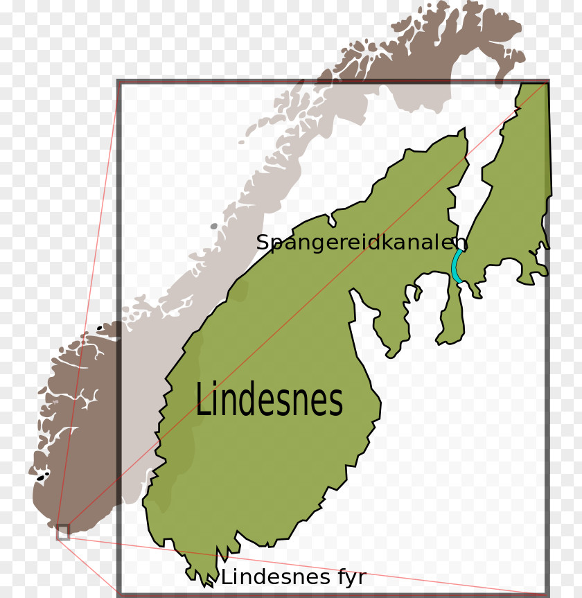 Spangereidkanalen Lindesnes Lenefjorden Skiringssal PNG
