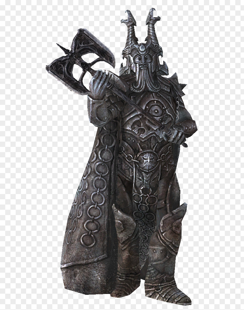 Statue Bronze Sculpture The Elder Scrolls V: Skyrim – Dragonborn Bust Figurine PNG