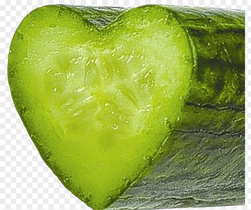 Heart-shaped Cucumbers Cucumber Vegetable Fruit Auglis Salad PNG