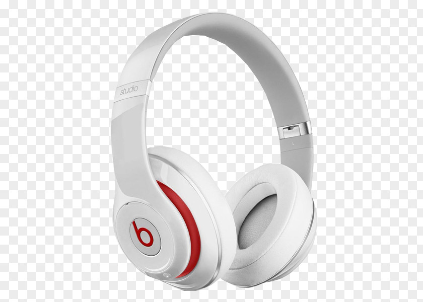 White Headphones Noise-cancelling Beats Electronics Wireless Sound PNG