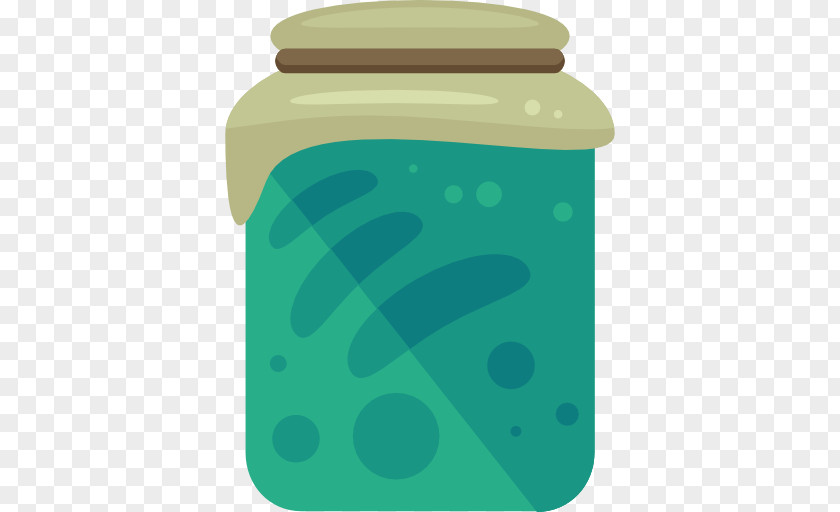 A Blue Jar Pickled Cucumber Icon PNG