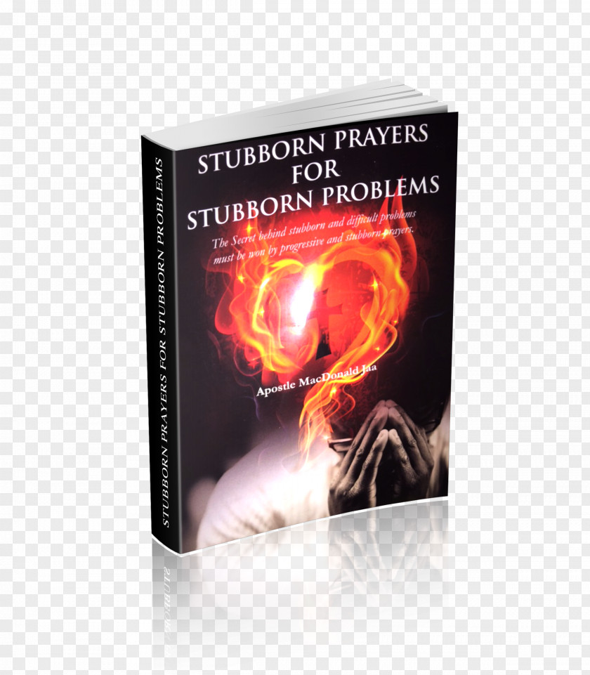 Stubborn Prayers For Problems Spirituality Book PNG