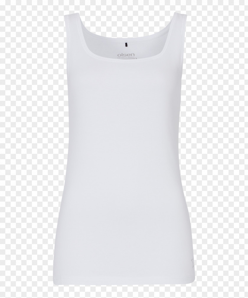 White Tank Top Gilets Sleeveless Shirt PNG