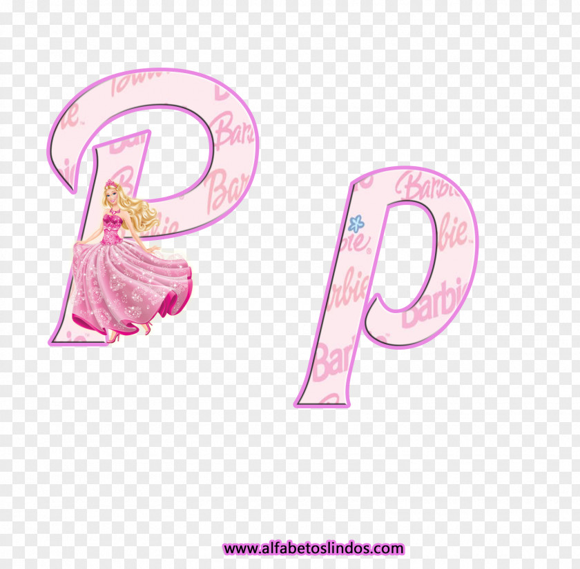 Barbie Alphabet Doll Prince Letter PNG
