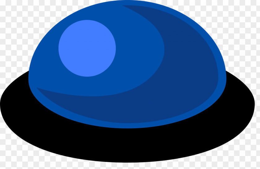 Blue Button Cobalt Clip Art PNG