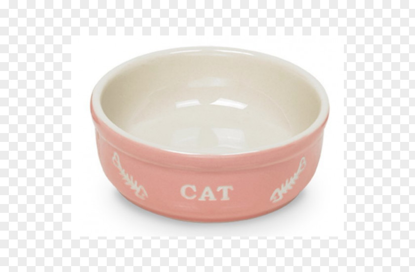 Cat Ceramic Mixing Bowl Blue PNG