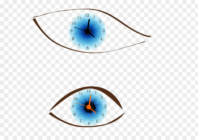 Clock Eye Timer Clip Art PNG