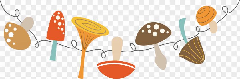 Color Mushroom Vector Animal Forest Cuteness Illustration PNG