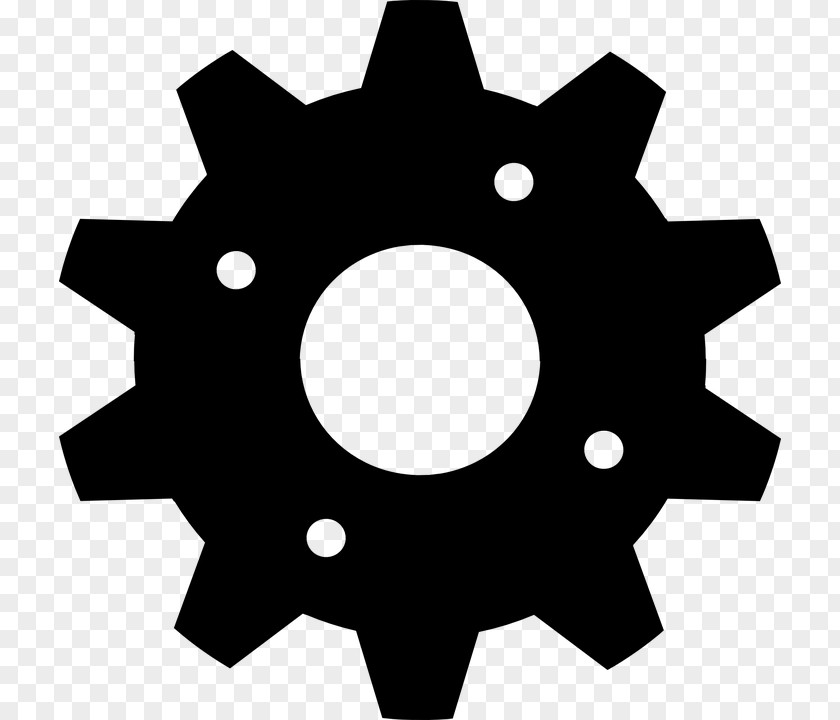 Mechanical Gear Clip Art PNG