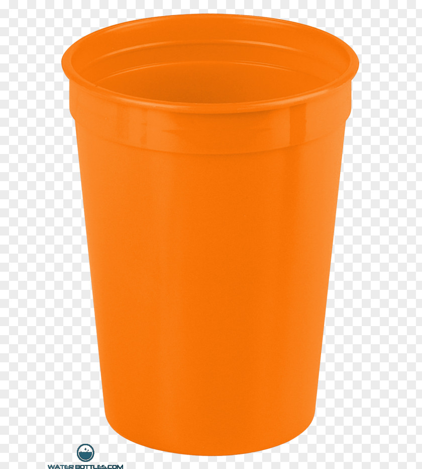 Orange Flowerpot Plastic OBI Plate PNG