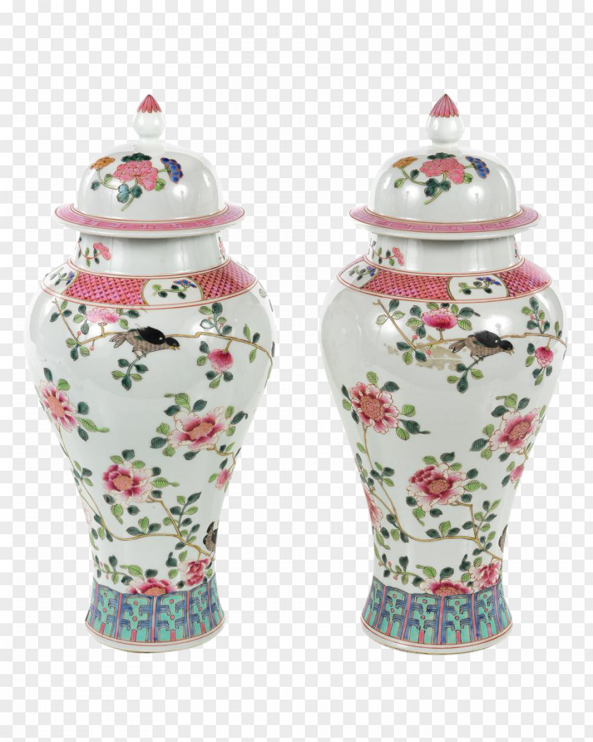 Vase Porcelain Chinese Ceramics Jar PNG