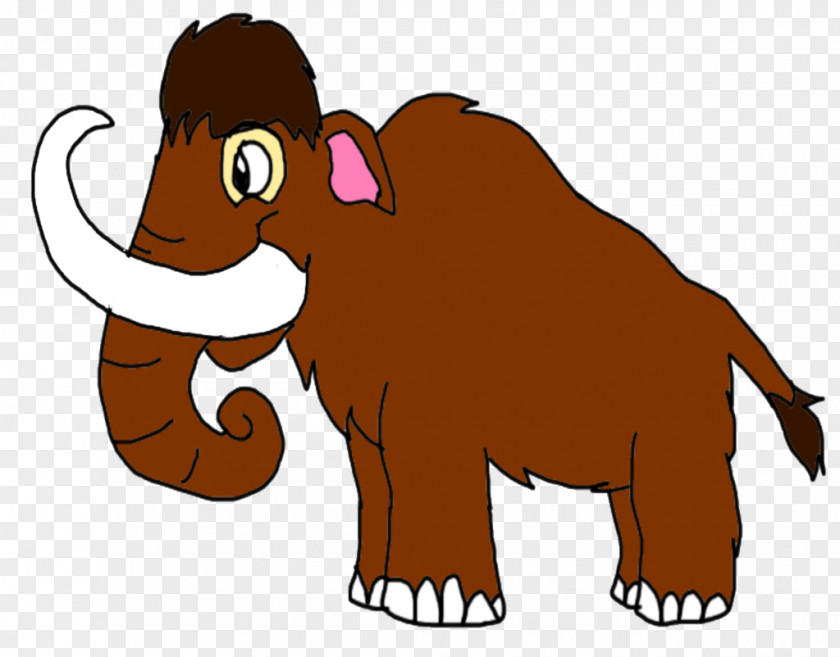 Woolly Mammoth Lion African Elephant Dog Puppy Clip Art PNG
