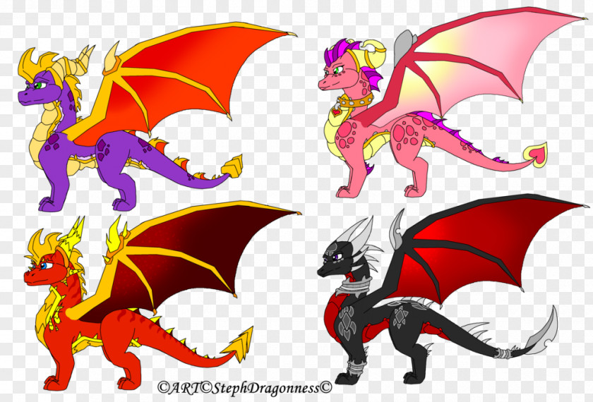 Dragon Cynder Spyro Animal Skylanders PNG