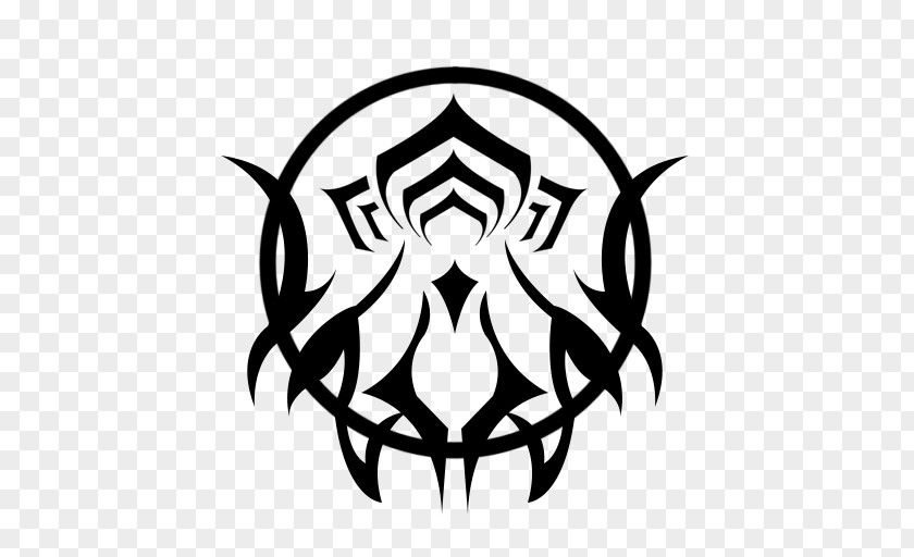 M WikiAsmodeus Sigil Warframe Clip Art Black & White PNG