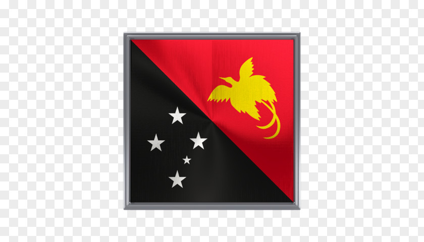 Metal Square Flag Of Papua New Guinea National Flags The World PNG