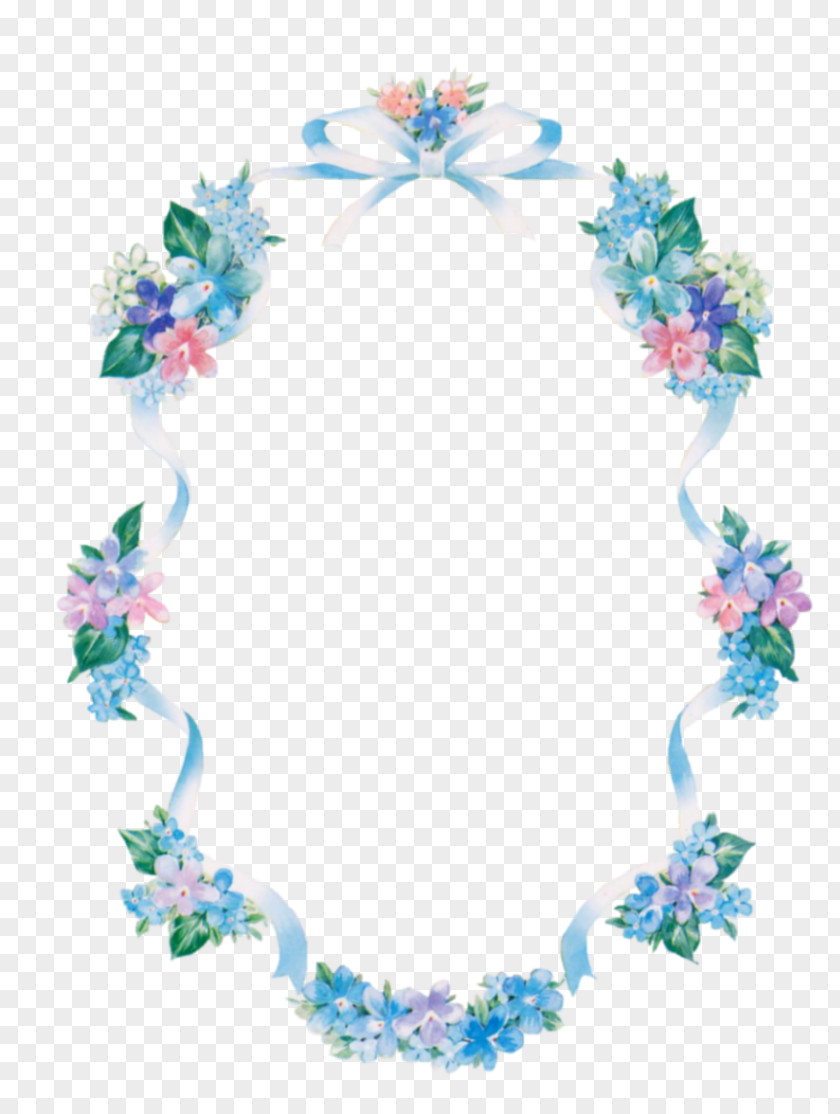 Page Picture Frames Flower Blue Tarn PNG